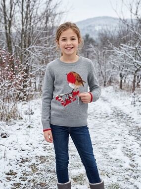 Gap Kids Grey Robin Sweater